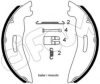 BPW 0980103820 Brake Shoe Set